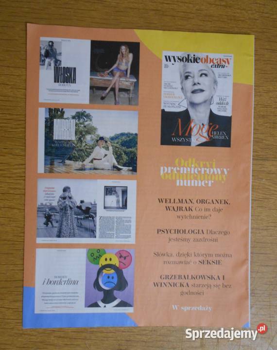 Wysokie Obcasy 26 1193 rysunek Marta Frej Parczew