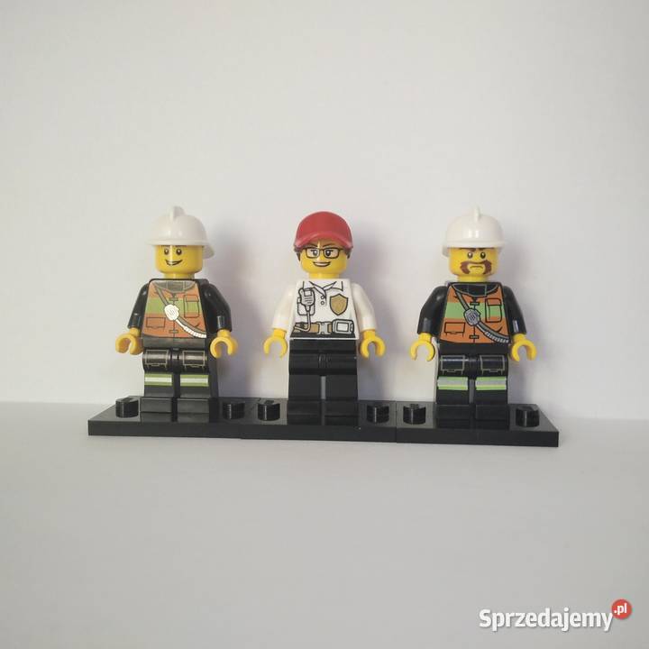 Lego City strażacy pakiet 3 figurek 15 Kłaj