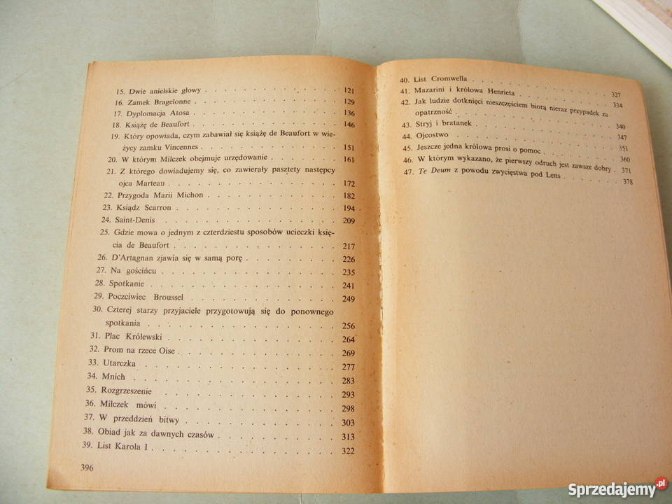 W 20 lat później tom 1 2 Dumas Rok wydania 1990 Oborniki Śląskie sprzedam