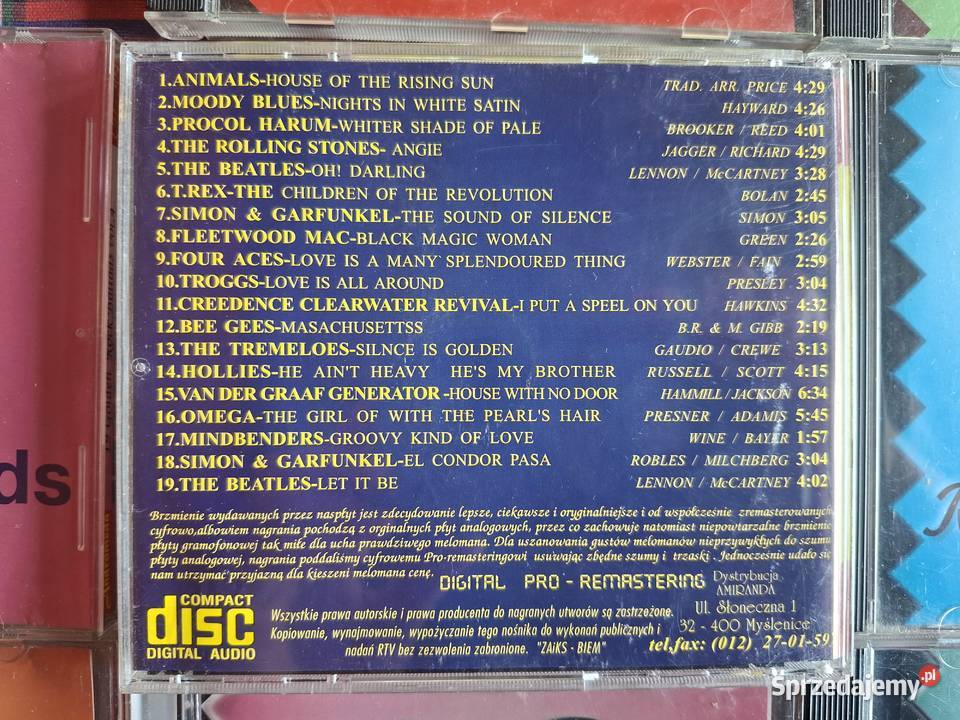 19 Golden Rock Ballads 10CD CD Kraków