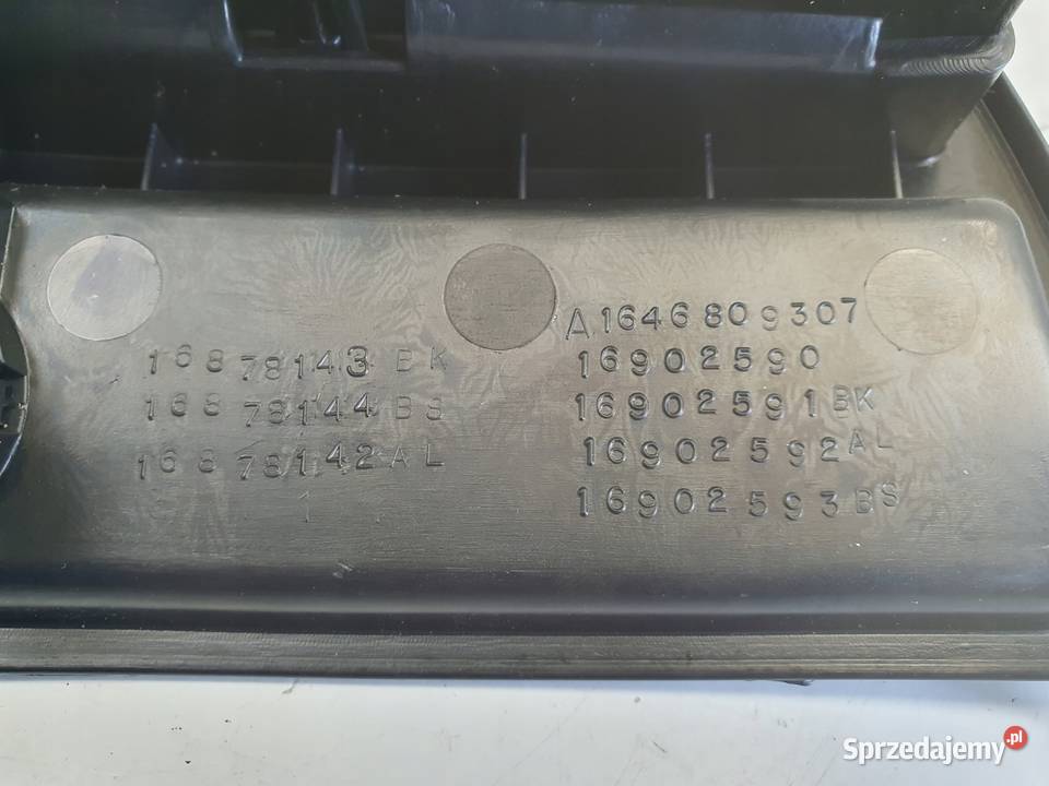 Mercedes ML W164 TYLNY TUNEL ŚRODKOWY kratka Chełm