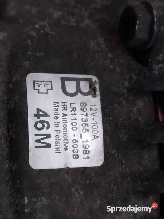 ALTERNATOR POMPA VACUM 897355 17 CDTI Opel