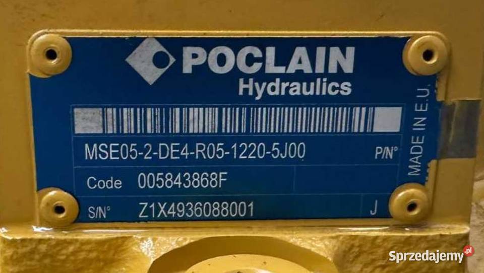 Poclain MSE052DE4R0512205J00 005843868F Silnik