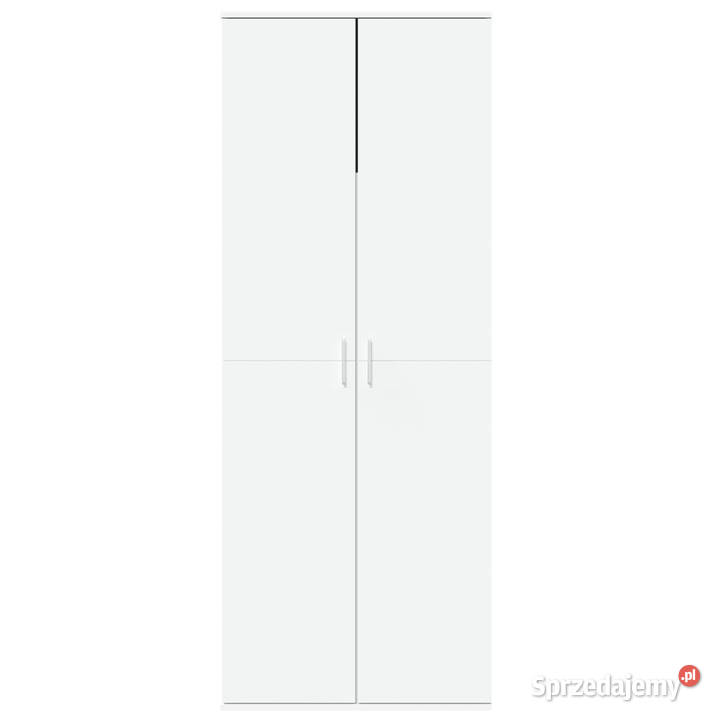 Wysoka szafka biała 70x35x180 materiał Warszawa