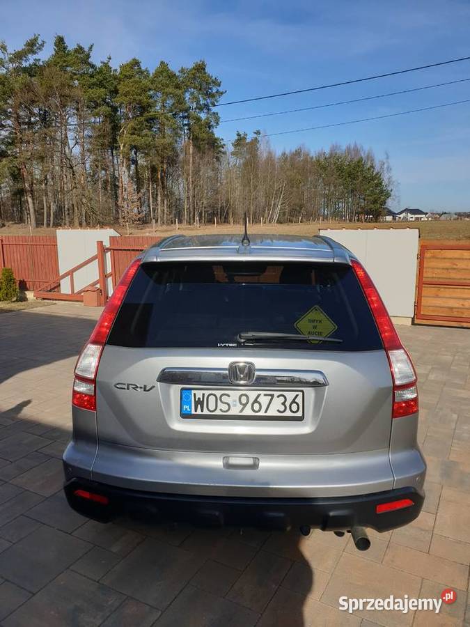 Honda CRV 20 150 LPG 2008r 4x4 EXECUTIVE Rok produkcji 2008 Ostrołęka
