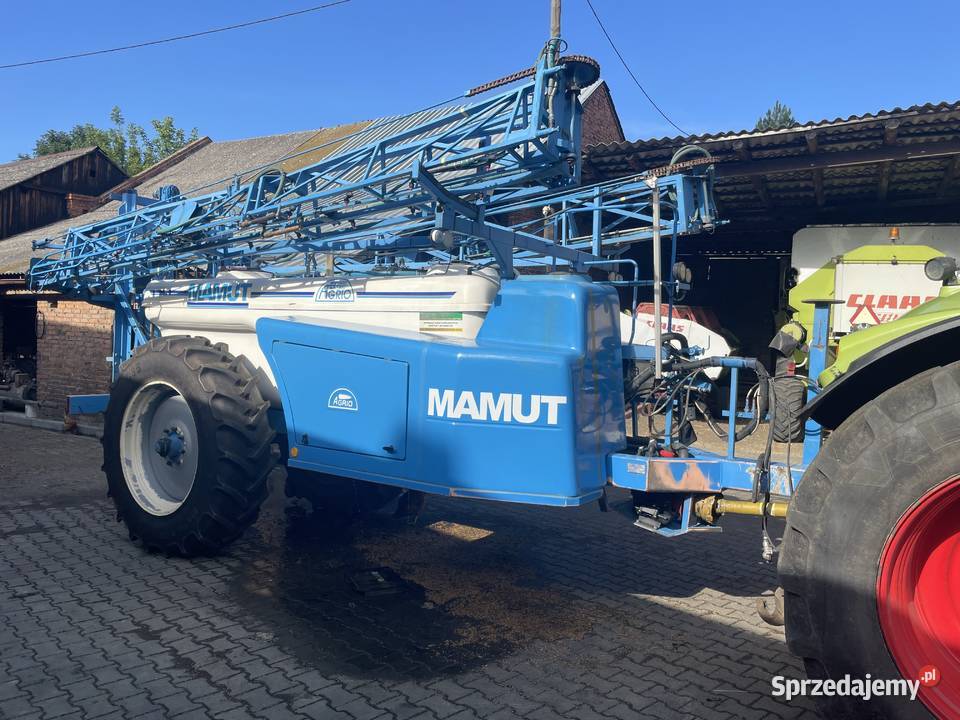 Opryskiwacz Agrio Mamut 4000 nieuszkodzony Zaczepiane opolskie Nowa Cerekwia