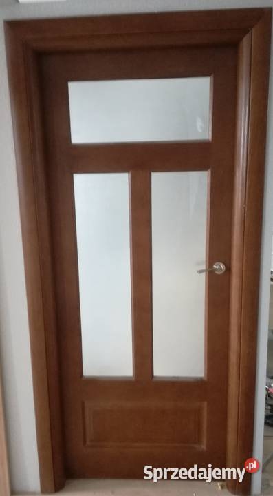 Drzwi wewnętrzne drewniane Barański powystawowe Białystok sprzedam