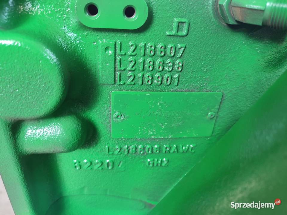 Dyferencjał tył AL231004 John Deere 6155R wielkopolskie Wilkowo