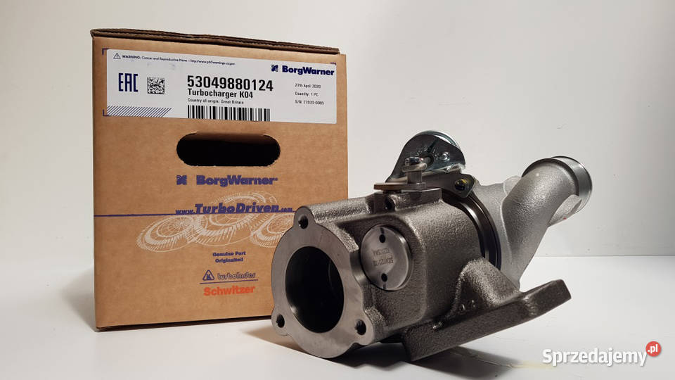 Nowa turbosprężarka BorgWarner 53049880177