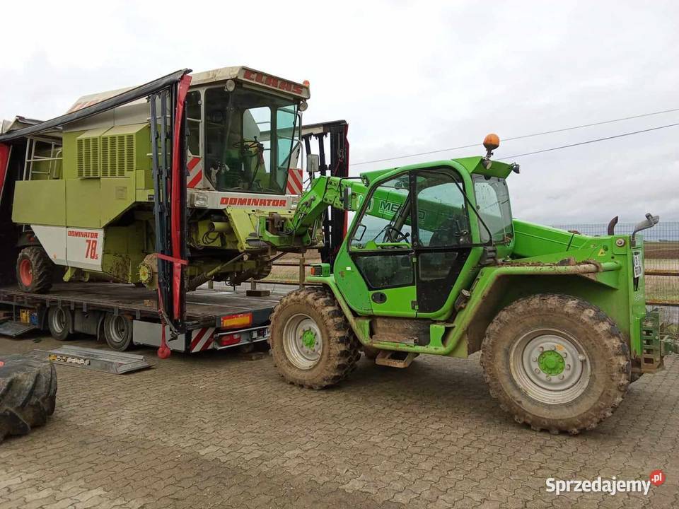 CLAAS DOMINATOR 78 39M stół 2x kosa rzepak nieuszkodzony Kombajny Prandocin-Iły