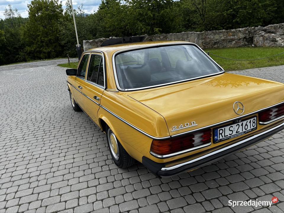 Mercedes Benz W123 24d zamiana Lesko