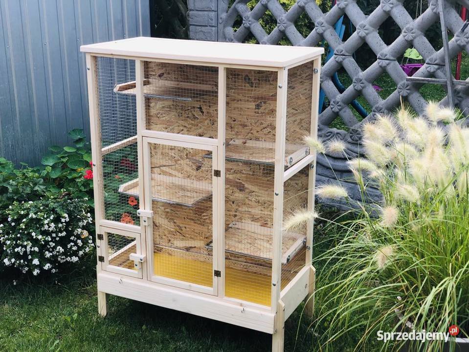 Klatka drewniana gryzoni szynszyla koszatniczki śląskie