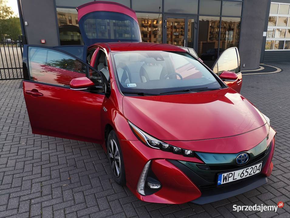 Toyota Prius PLUGIN najbogatsza wersja poduszka powietrzna Płock