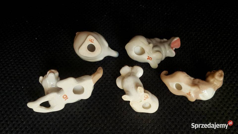 Łomonosow porcelanowe mini figurki Porcelana i szkło Warszawa