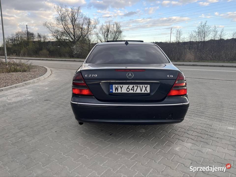 Mercedes w211 2002 sedan sprzedamzamienie Klasa E Wieliczka