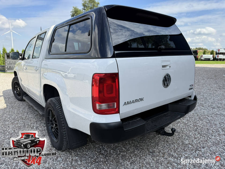 Zabudowa Amarok hardtop czarny szyby przesuwne Pasłęk sprzedam