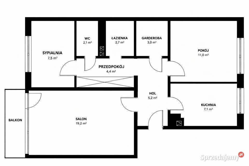 3 pokoje I Dwustronne I Park I Garderoba I Rok budowy 1976 Warszawa