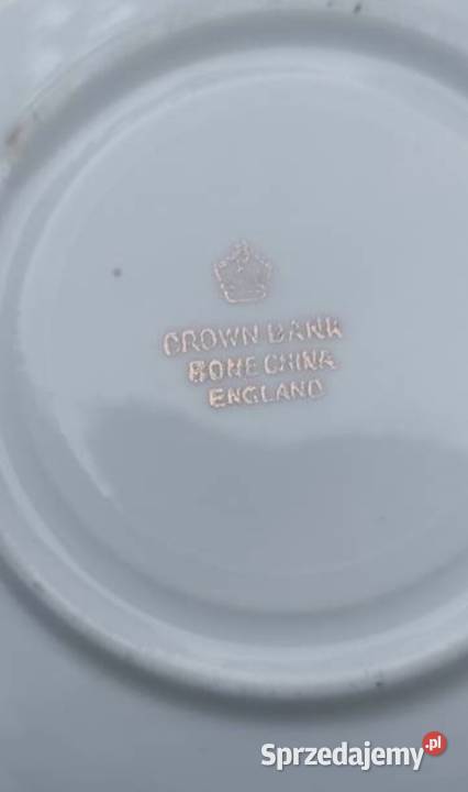 Angielska porcelana kostna ze scenkami Antyki, Sztuka, Kolekcje Pabianice