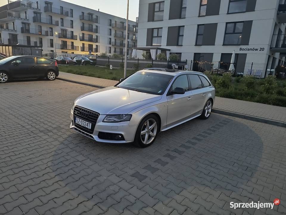 Audi A4 B8 20TFSI Quattro 211 Panorama czujnik deszczu śląskie Zabrze