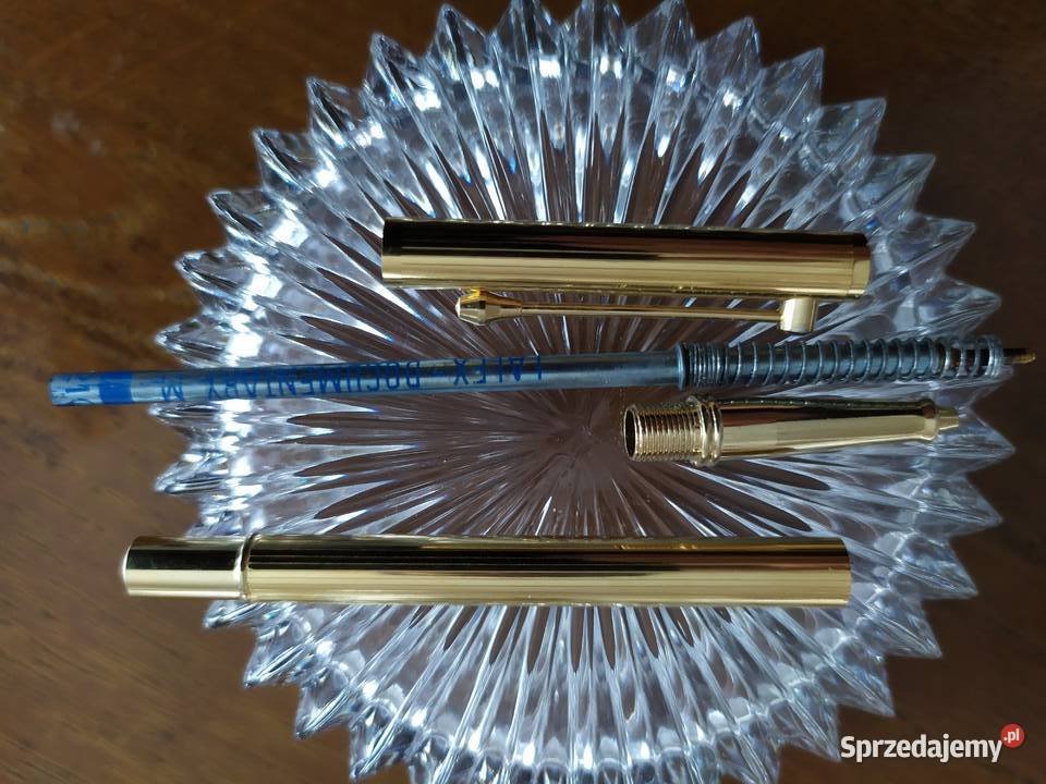 Pozłacany długopis włoski marki Lalex Pozostałe Kraków