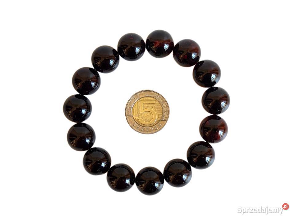7565 Piękne Ciemnowiśniowe Bursztyny Kędzierzyn-Koźle sprzedam