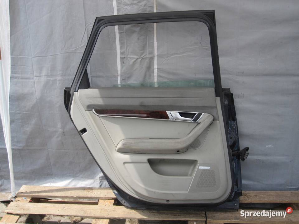 AUDI A6 C6 07r drzwi lewe tył kompletne świętokrzyskie sprzedam