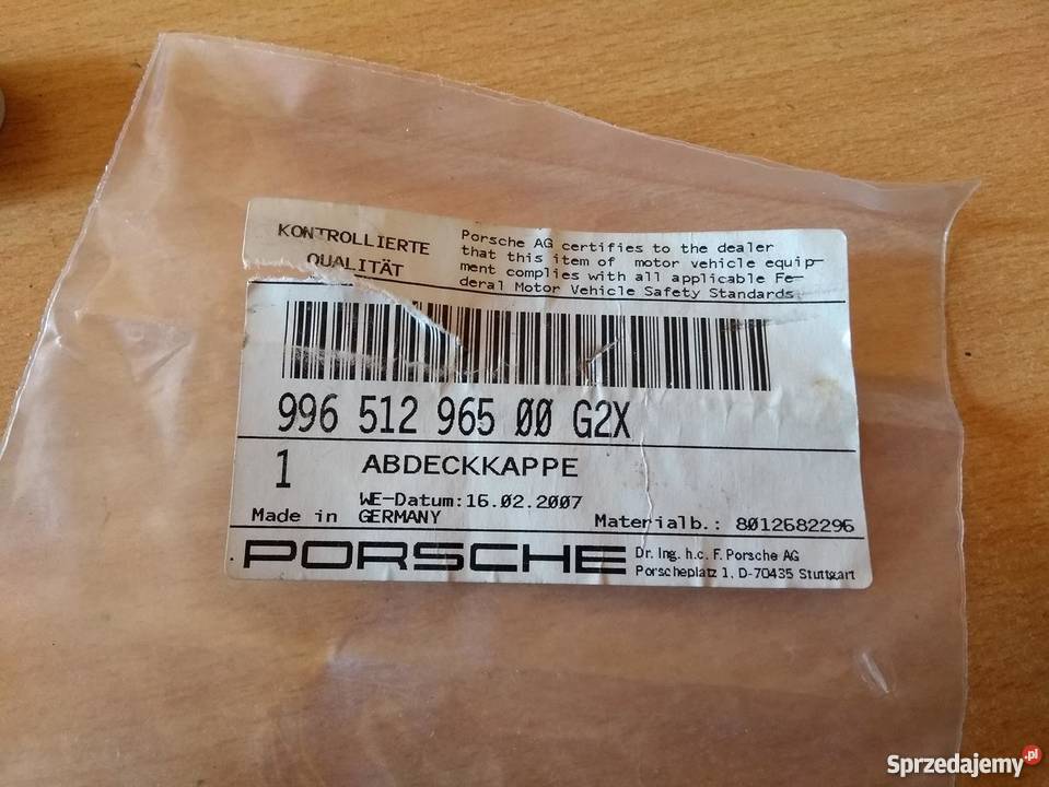 Porsche 996 zaślepka śruby spoilera tył Karoseria sprzedam