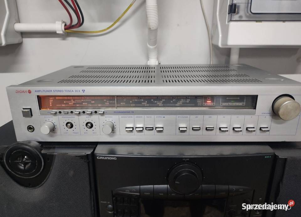 Kultowy Amplituner Stereo DIORA TOSCA 303 Klasyk Kudowa-Zdrój