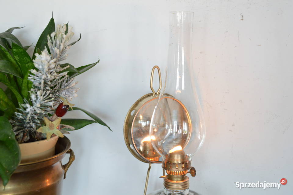 lampa naftowa wisząca stojąca z lusterkiem Jastrzębie-Zdrój sprzedam