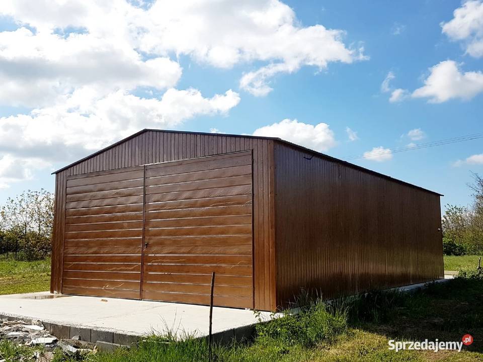 Blaszana montowana hala 712m złoty dąb Kraków sprzedam