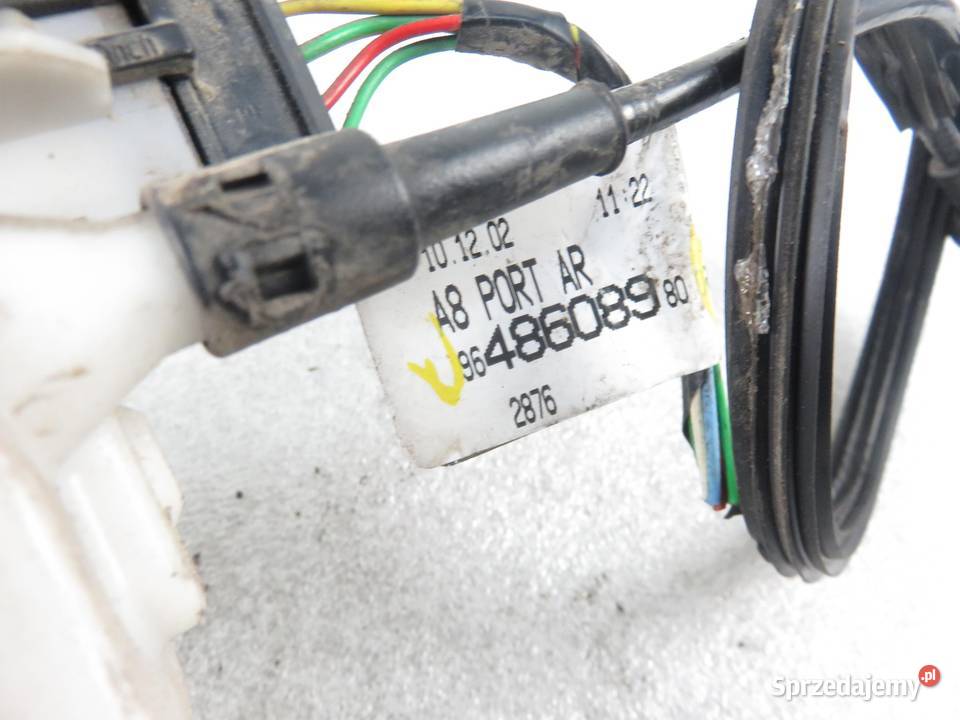 ZAMEK LEWY TYLNY CITROEN C3 I 6 PIN 9648608980