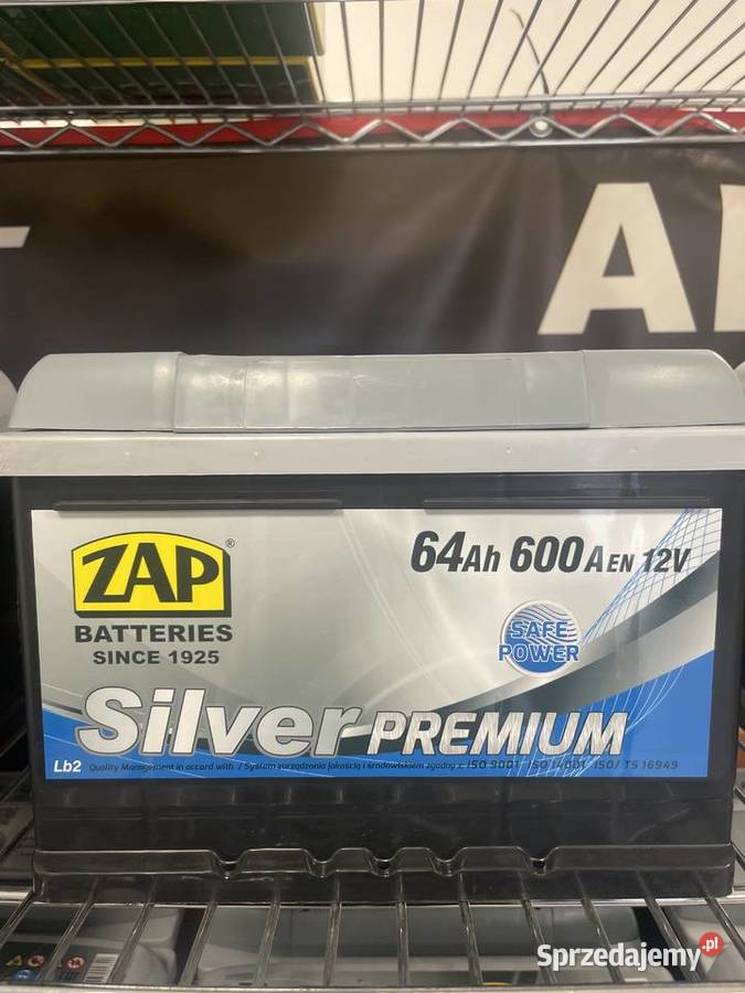 Akumulator Zap Silver Premium 64Ah 620A DARMOWA Płock