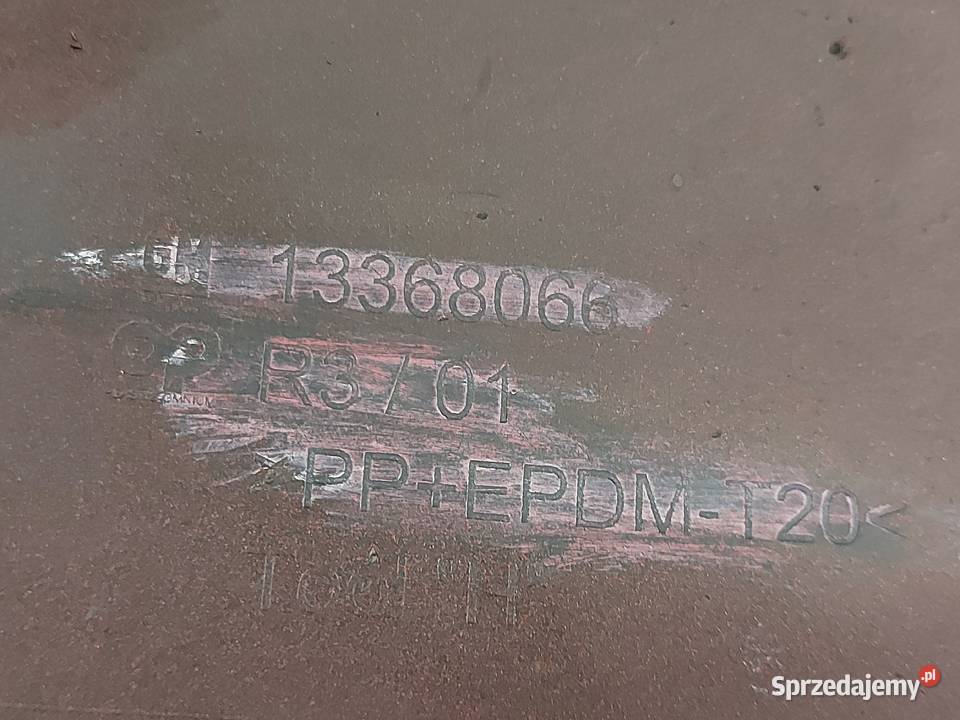 OPEL ASTRA J LIFT 13r zderzak tył 13368066 osobowe