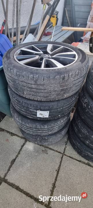 Alufelgi 19 cal 5x1143 opony letnie Trzebiatów