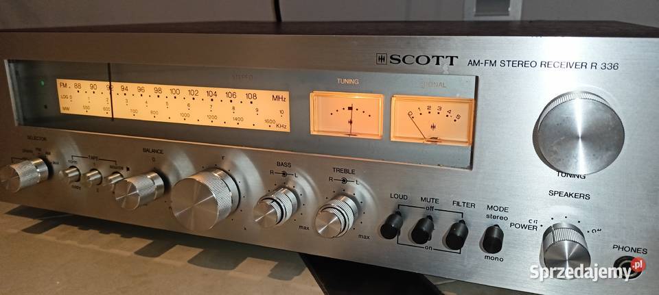 Stereo Receiver Scott R336 świętokrzyskie Sędziszów
