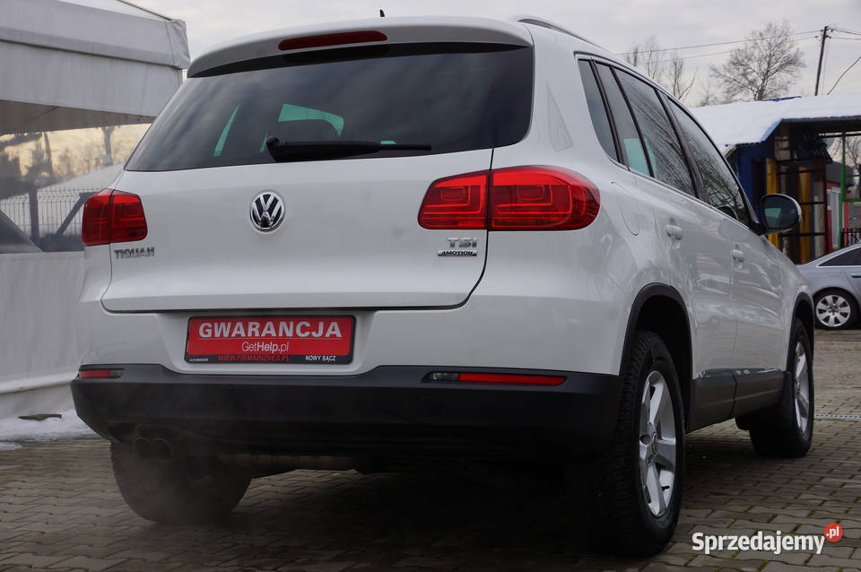 Volkswagen Tiguan 14 Benzyna 160 Lift 4x4 przyciemniane szyby Nowy Sącz