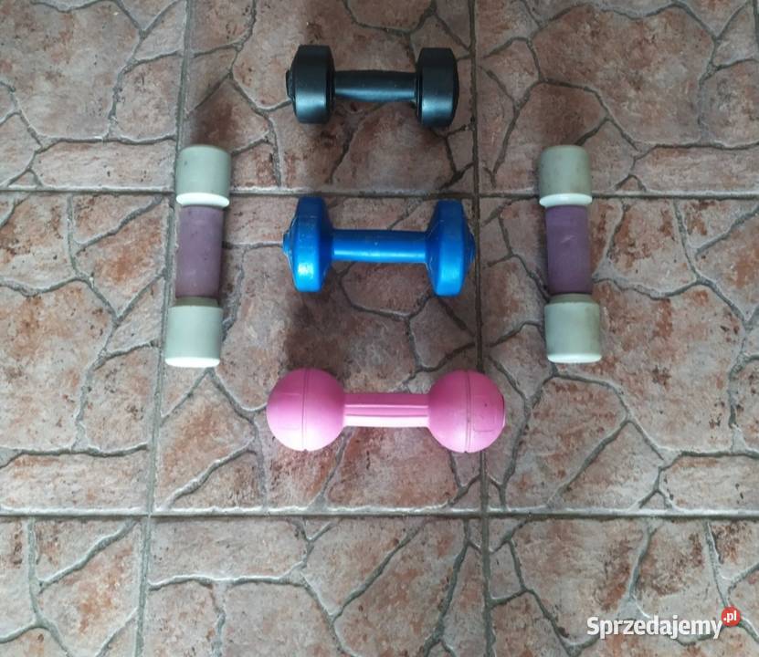 Hantle zestaw ciężarki do fitnessu zachodniopomorskie Szczecinek sprzedam