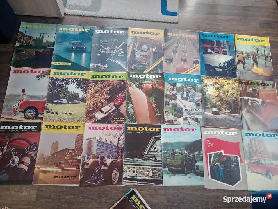 Czasopismo tygodnik motor lata siedemdziesiąte Dywity