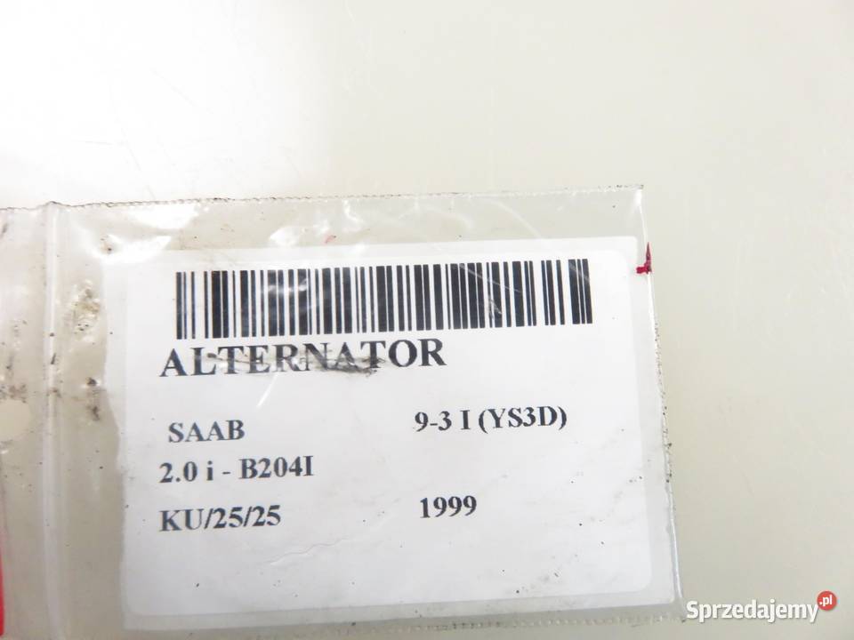 ALTERNATOR SAAB 93 I 20 i 5246897 0123510096 osobowe