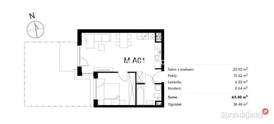 Mieszkanie Kraków Stelmachów 433 metry 2 pokoje małopolskie