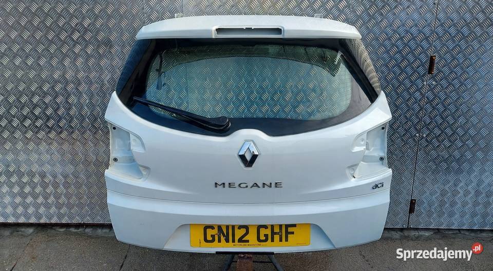 TYLNA KLAPA MEGANE III KOMBI LAK TEQNC Międzychód