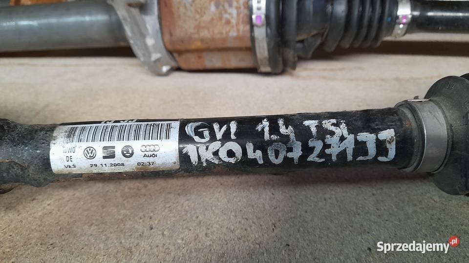 PÓŁOŚ LEWA VW SEAT SKODA 14 TSI 1K0407271JJ Goleniów
