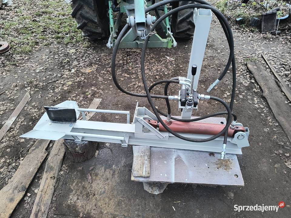 Łuparka hydrauliczna do ciągnika