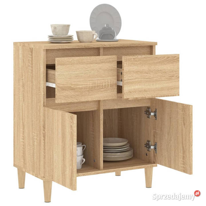 Komoda dąb sonoma 60x35x70 materiał Warszawa