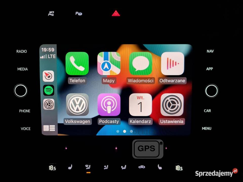 Android Auto Car Play App Volkswagen VW MIB2 Tarnów