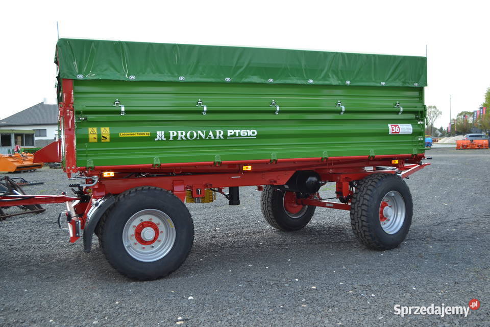 Przyczepa rolnicza PT610 PRONAR 10 T Olesno