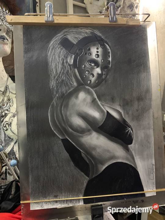 obraz handmade piątek 13tego Pruszków sprzedam
