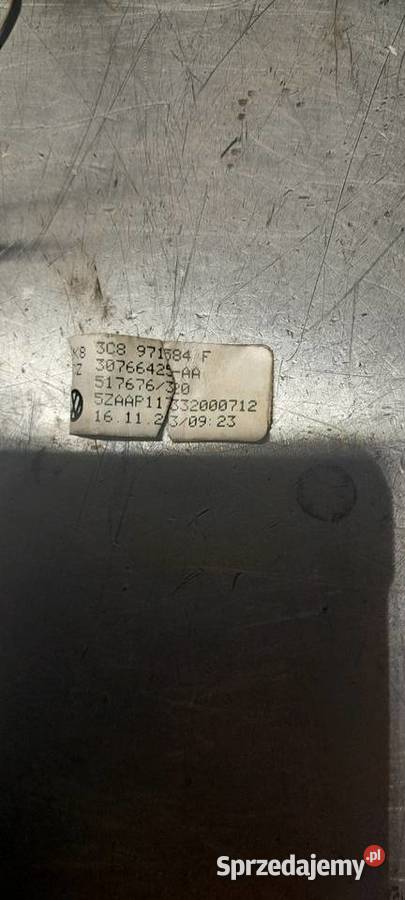 WIĄZKA PODUSZKI AIRBAG MULTI VW PASSAT B7 CC osobowe Dobiegniew sprzedam