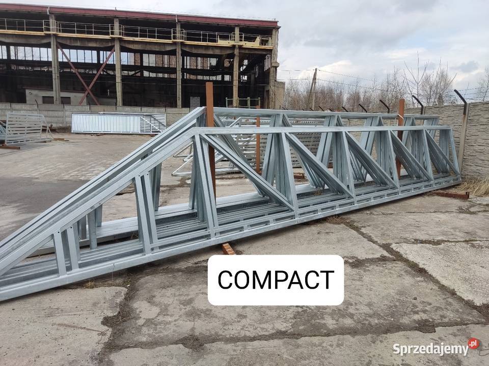 Brama przesuwna rama 5m COMPACT ocynk RAL 4m 6m Bramy Warszawa