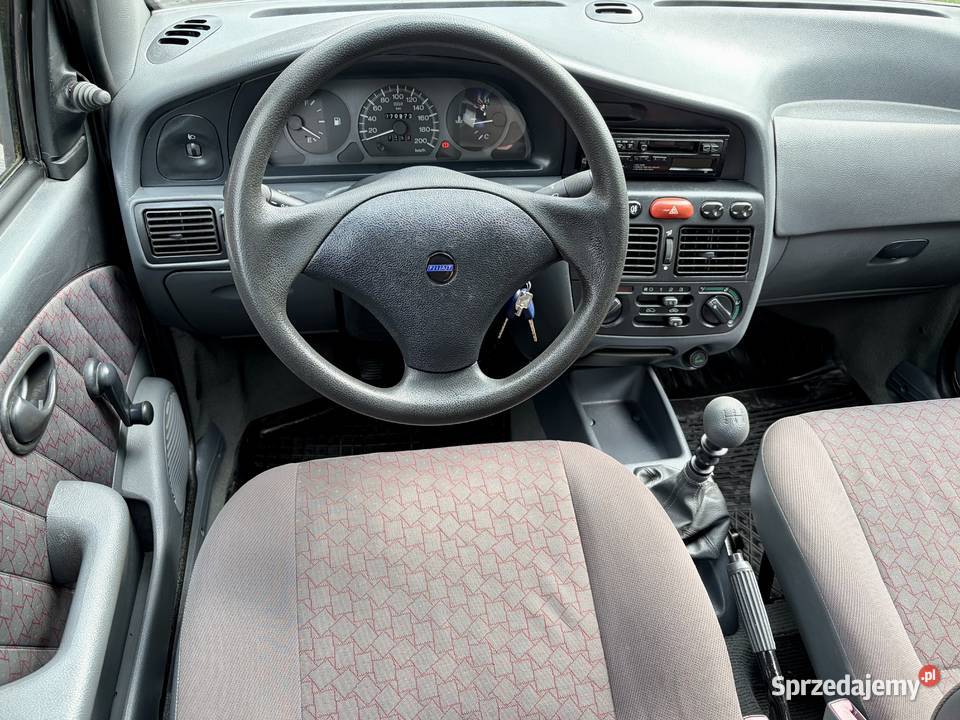 FIAT Siena 70 przebieg 1 właściciela Zarejestrowany w Polsce Wieliszew